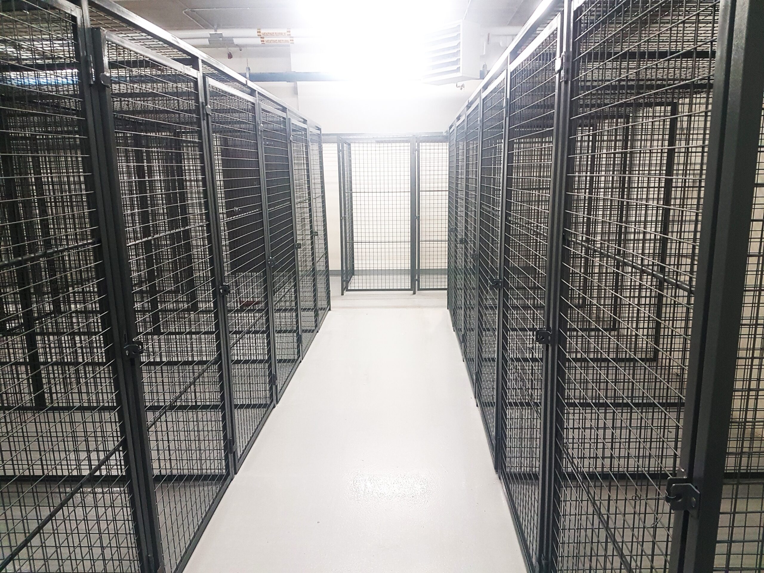 Storage Locker Installation