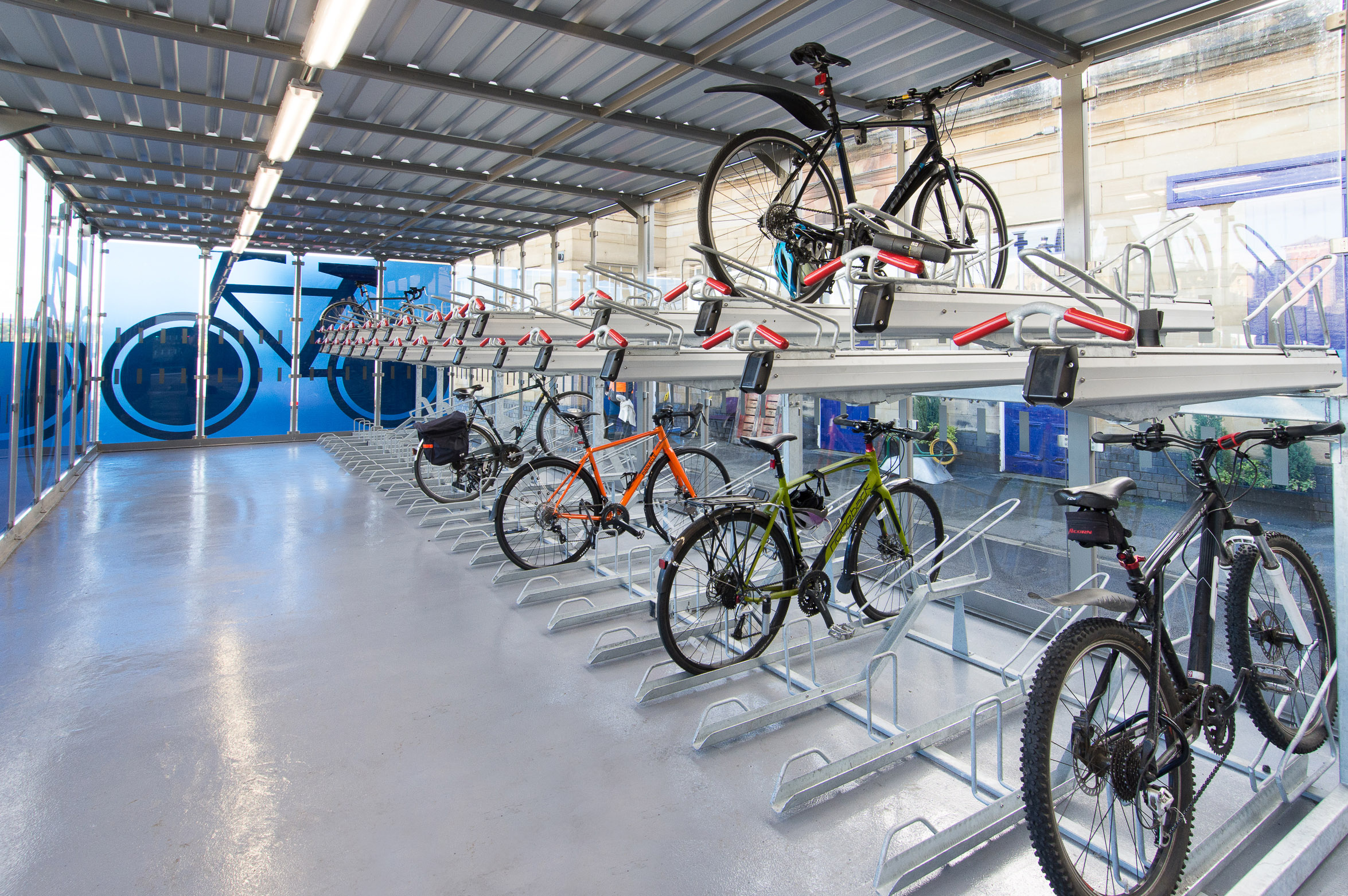 FalcoLevel Premium+ Two Tier Cycle Rack 201