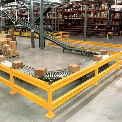 Warehouse Safety Guard Rail System 1 1