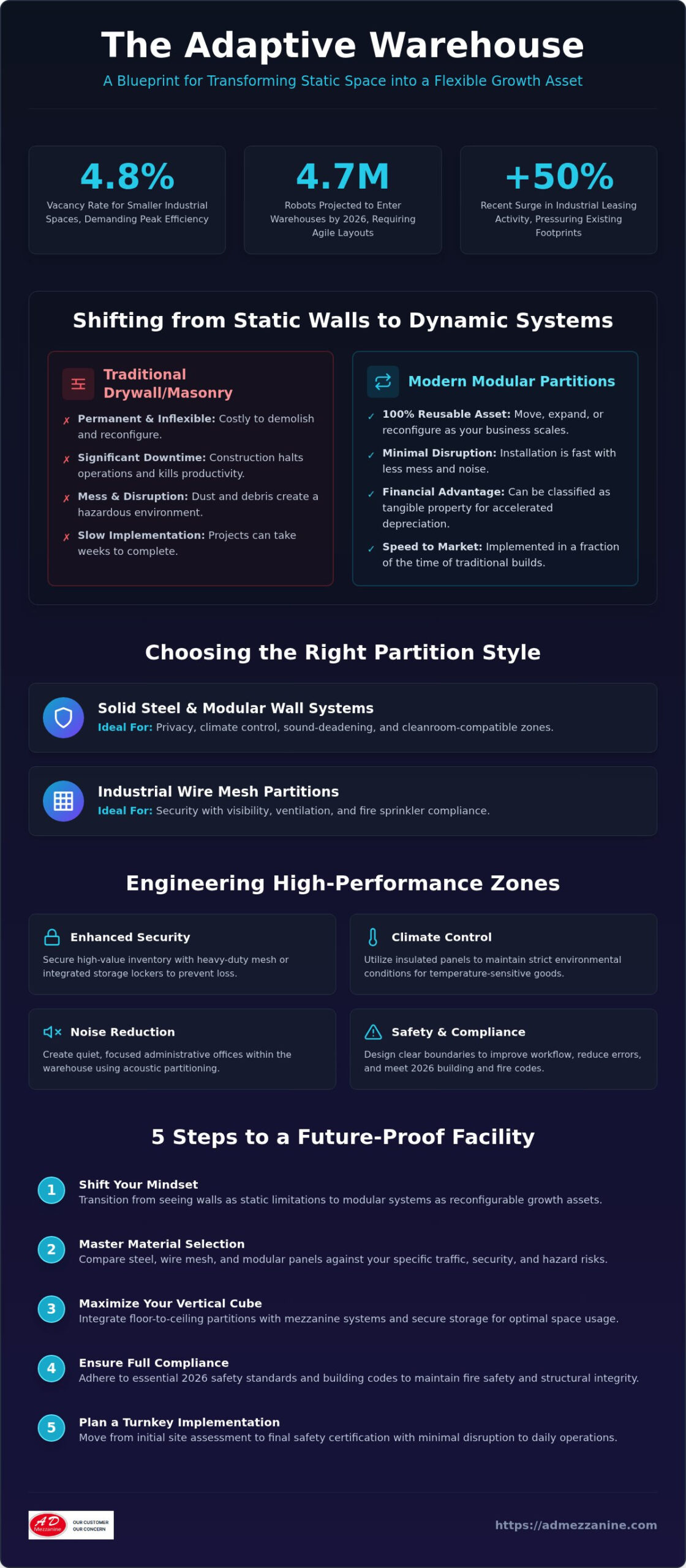 Warehouse Partition Walls: A Strategic Guide to Industrial Space Optimization