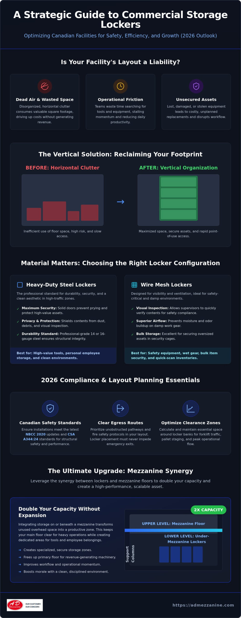 Commercial Storage Lockers in Canada: The 2026 Strategic Facility Guide